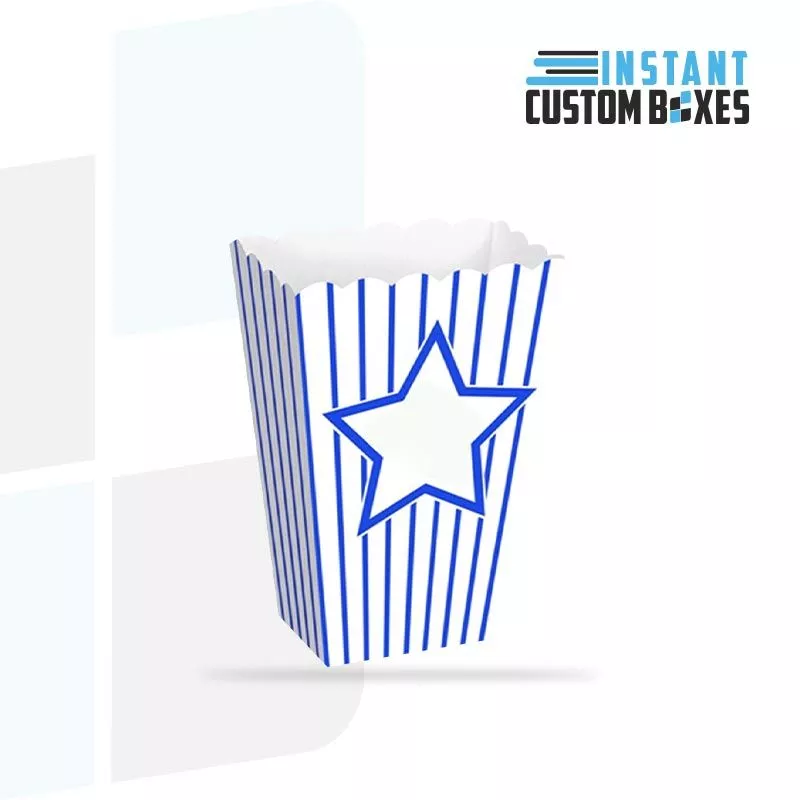 Custom cardboard popcorn boxes bulk
