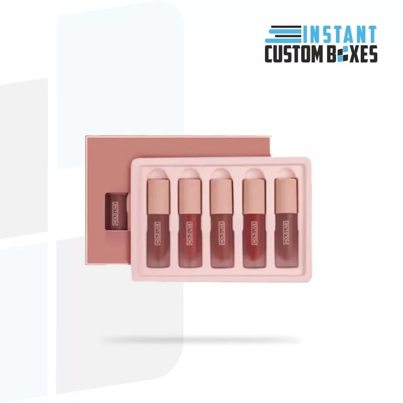 custom lip gloss box packaging