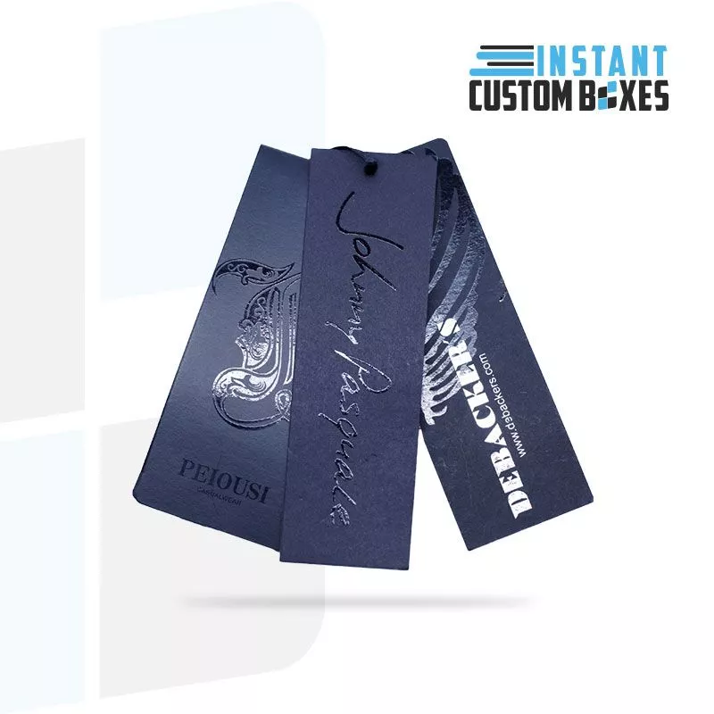 Custom Spot UV Printed Hangtags