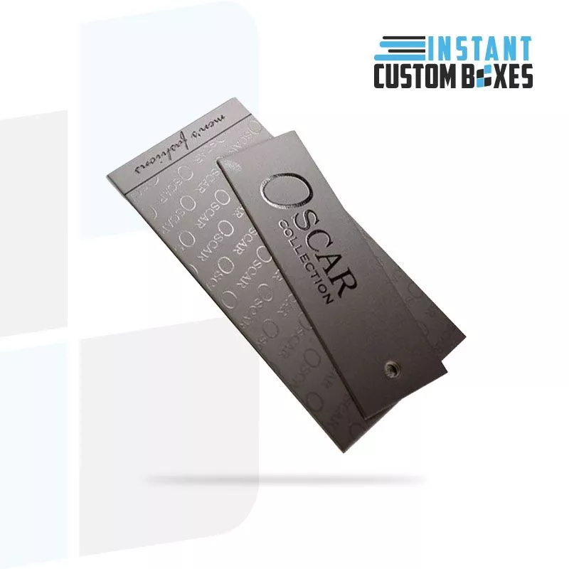 Custom Spot UV Printed Hangtags