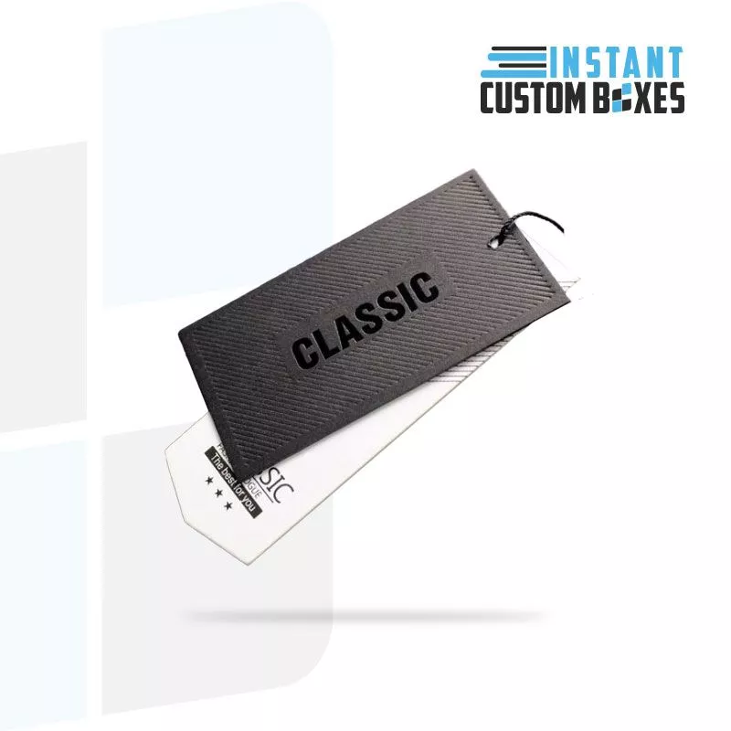 Custom Embossed Debossed Hangtags