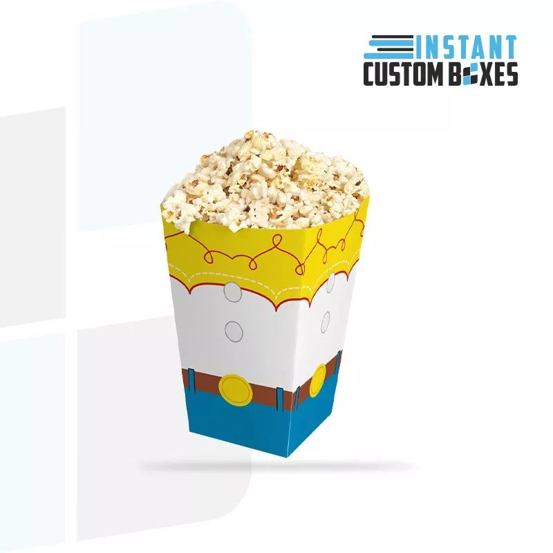 Custom Cardboard Popcorn Boxes Packaging