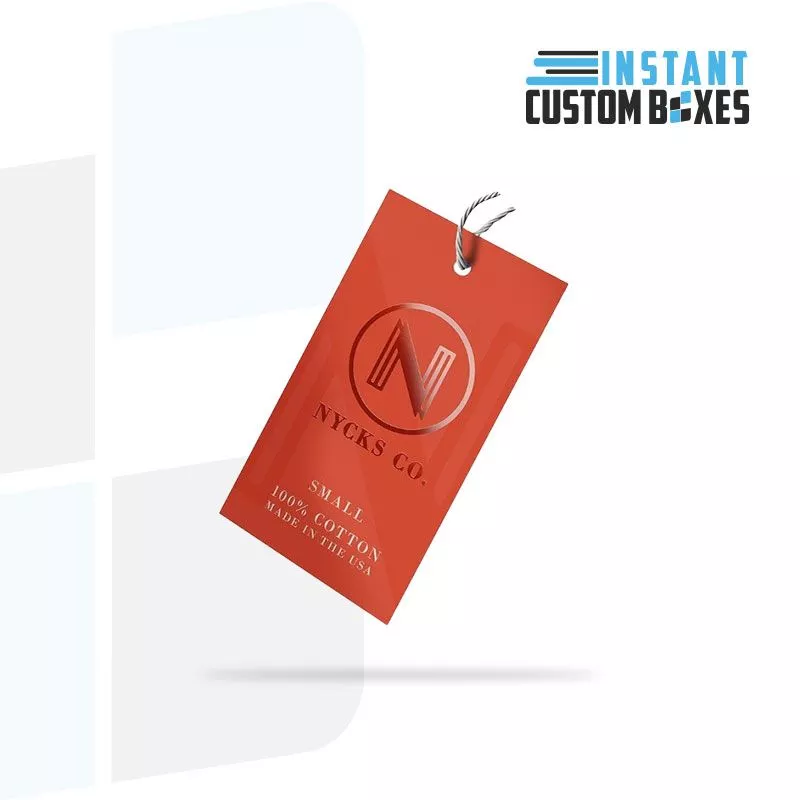 Custom Made Glossy Hangtags