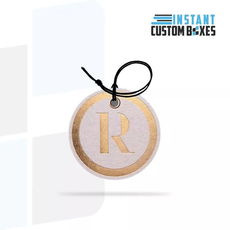 Custom Round Shaped Hangtags