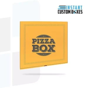 Uniquely angled custom crooked pizza box for creative pizza packaging