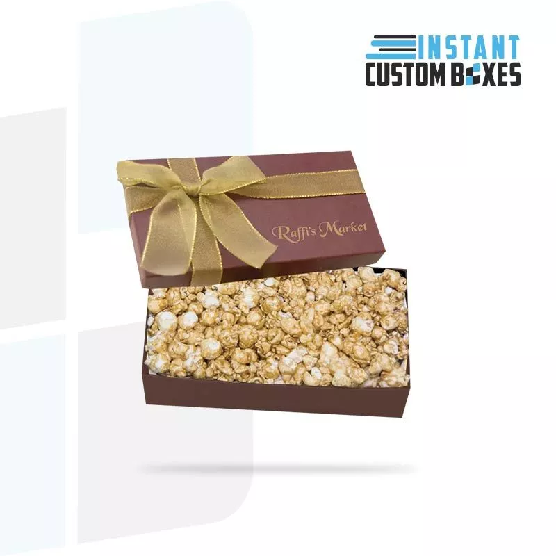 Custom popcorn gift boxes wholesale