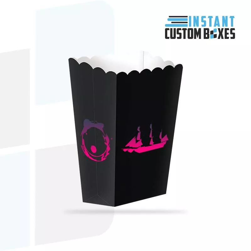 custom popcorn multicolor boxes bulk