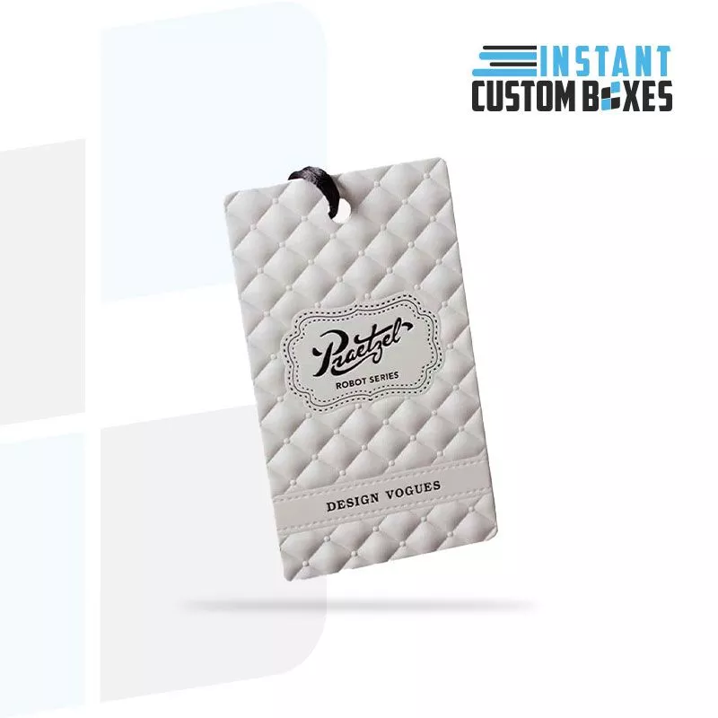 Custom Embossed Debossed Hangtags