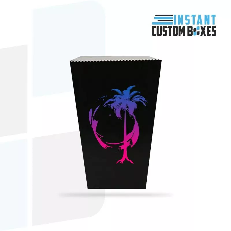 Custom Popcorn Multicolor Boxes At Wholesale Rate