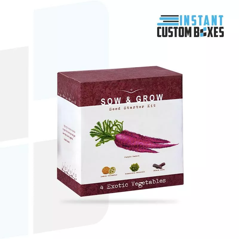 Custom Vegetable Seed Boxes